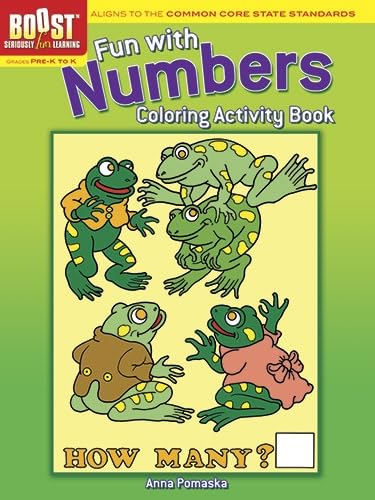 9780486494067: Boost Fun with Numbers Coloring Activity Book (Boost Educational Series)