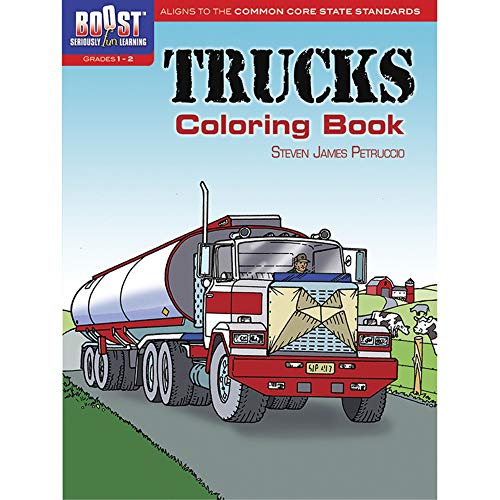 Stock image for BOOST Trucks Coloring Book for sale by Blackwell's