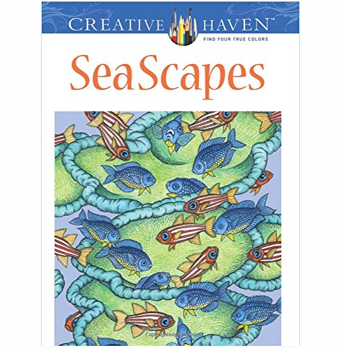 9780486494234: Creative Haven SeaScapes Coloring Book