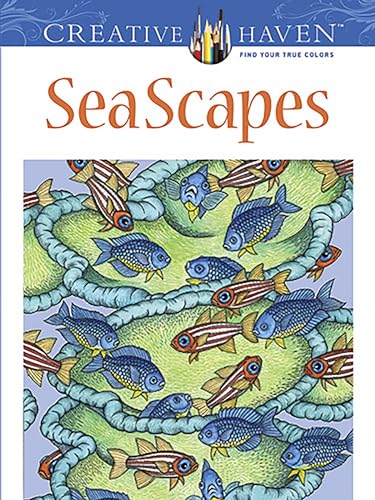 Stock image for Creative Haven SeaScapes Coloring Book (Creative Haven Coloring Books) for sale by SecondSale