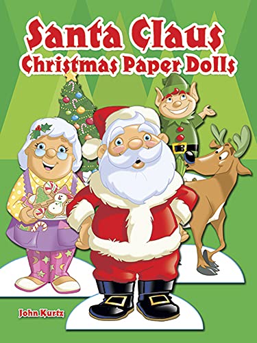 Beispielbild fr Santa Claus Christmas Paper Dolls zum Verkauf von Better World Books