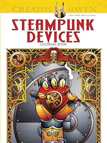 9780486494432: Creative Haven Steampunk Devices Coloring Book