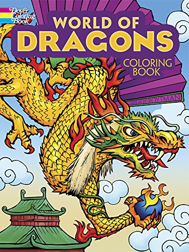 Beispielbild fr World of Dragons Coloring Book (Dover Coloring Books) zum Verkauf von WorldofBooks