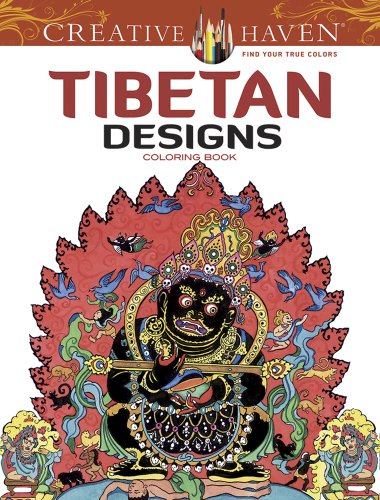 Stock image for Creative Haven Tibetan Designs Coloring Book (Creative Haven Coloring Books) for sale by BookHolders