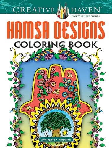 9780486494548: Creative Haven Hamsa Designs Coloring Book (Adult Coloring Books: World & Travel)