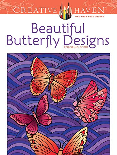 Beispielbild fr Creative Haven Beautiful Butterfly Designs Coloring Book (Creative Haven Coloring Books) zum Verkauf von SecondSale
