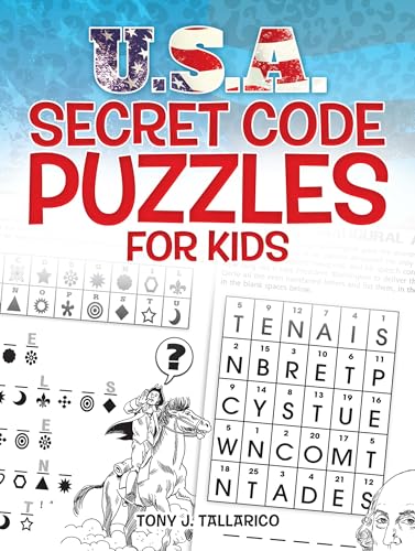 Stock image for U.S.A. Secret Code Puzzles for Kids (Dover Children's Activity Books) for sale by SecondSale