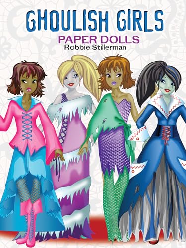 9780486494890: Ghoulish Girls Paper Dolls