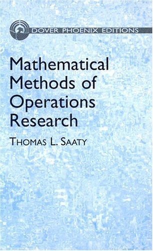 9780486495699: Mathematical Methods of Operations Research