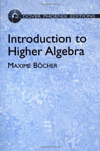 Stock image for Introduction to Higher Algebra for sale by Chequamegon Books