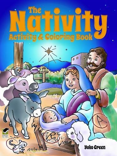 Beispielbild fr The Nativity Activity and Coloring Book (Dover Holiday Coloring Book) zum Verkauf von SecondSale