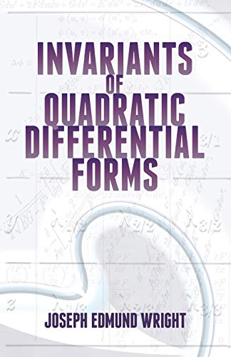 Beispielbild fr Invariants of Quadratic Differential Forms (Dover Books on Mathematics) zum Verkauf von HPB-Red