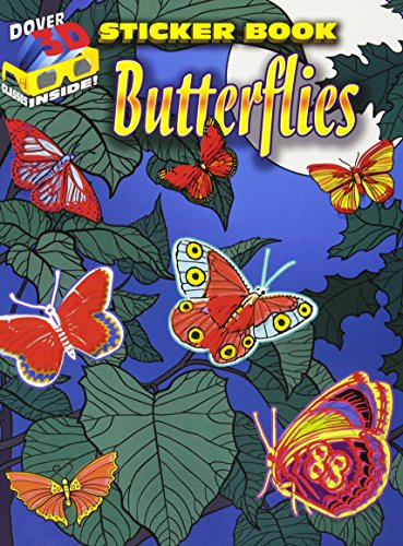 3-D Sticker Book--Butterflies (Dover Sticker Books) (9780486498256) by Dover