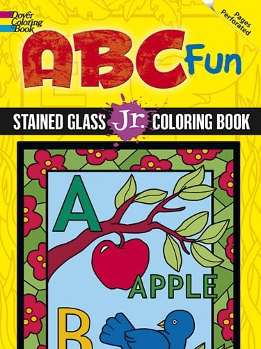 Imagen de archivo de ABC Fun Stained Glass Jr. Coloring Book a la venta por ThriftBooks-Dallas