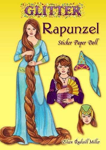 9780486499482: Glitter Rapunzel Sticker Paper Doll (Little Activity Books)