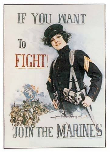 Stock image for Join the Marines Poster (Dover Posters) for sale by dsmbooks