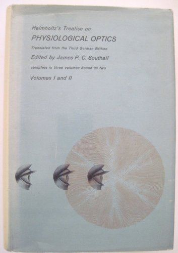 Stock image for Treatise on Physiological Optics for sale by Better World Books