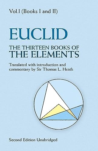 9780486600888: The Thirteen Books of the Elements, Vol. 1: Volume 1 (Dover Books on MaTHEMA 1.4tics)