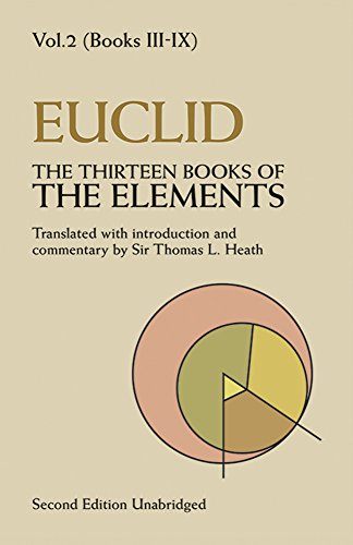 Stock image for The Thirteen Books of the Elements, Vol. 2: Books 3-9 for sale by -OnTimeBooks-