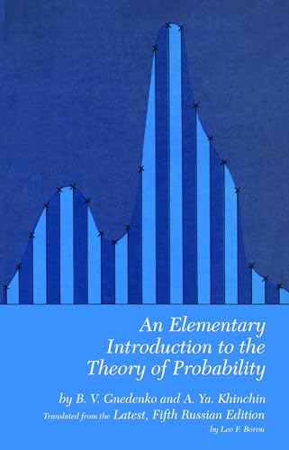 Imagen de archivo de AnElementary Introduction to Theory of Probability by Khinchin, A.Y. ( Author ) ON Dec-01-1961, Paperback a la venta por Ammareal