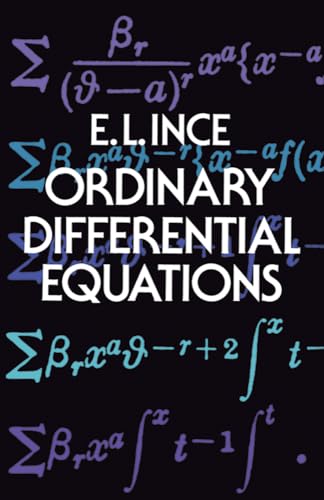 Beispielbild fr Ordinary Differential Equations zum Verkauf von Better World Books