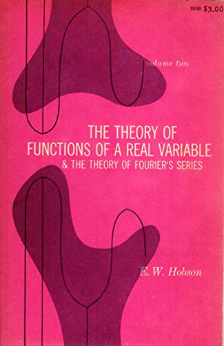 Stock image for Theory of Functions of a Real Variable and the Theory of Fourier's Series: v. 2 for sale by ThriftBooks-Atlanta