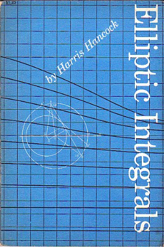 Imagen de archivo de Elliptic Integrals a la venta por Wonder Book