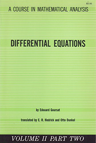 9780486605562: Course in Mathematical Analysis: Pt.2. Differential Equations v. 2