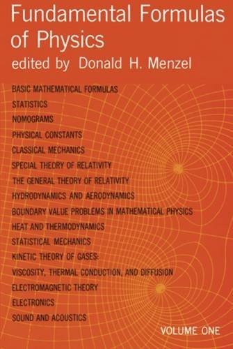 9780486605951: Fundamental Formulas of Physics, Vol. 1