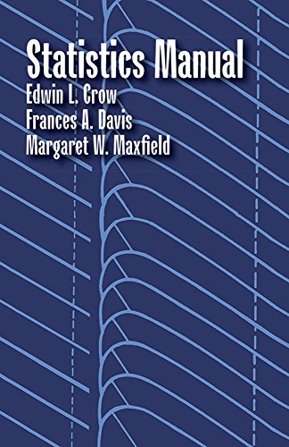 9780486605999: Statistics Manual (Dover Books on Mathematics)