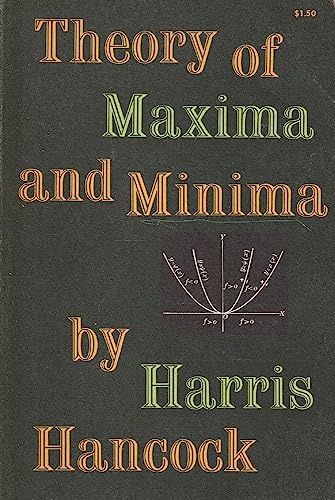 9780486606651: Theory of Maxima and Minima