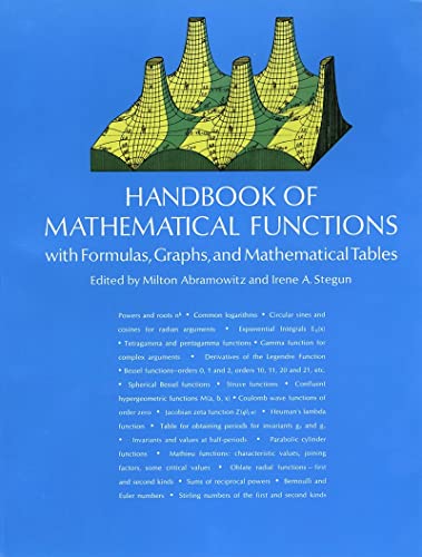 Stock image for Handbook of Mathematical Functions: With Formulas, Graphs, and Mathematical Tables for sale by ThriftBooks-Dallas