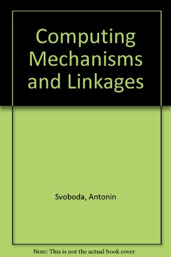 9780486614045: Computing Mechanisms and Linkages