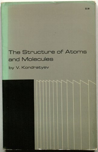 Imagen de archivo de Structure of Atoms and Molecules a la venta por Ammareal
