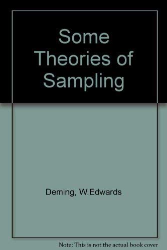 Deming Some Theory of Sampling (9780486617558) by Deming