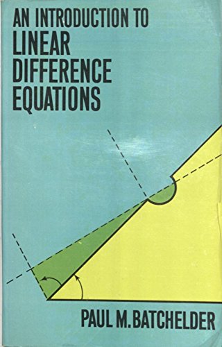 Beispielbild fr Introduction to Linear Difference Equations zum Verkauf von Book Bear