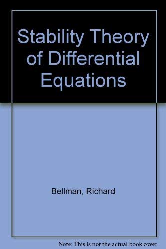 Stock image for Stability theory of differential equations for sale by FOLCHATT