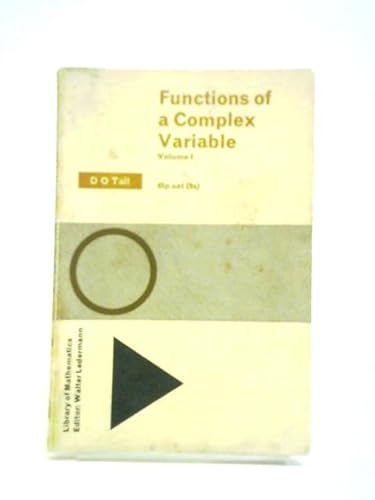 9780486626635: Functions of a complex variable, (Library of mathematics)