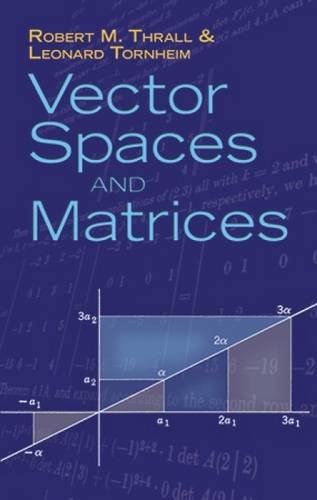 Stock image for Vector Spaces and Matrices (Dover Books on Mathematics) for sale by HPB-Red