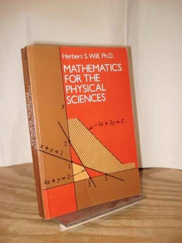 Beispielbild fr Mathematics for the Physical Sciences zum Verkauf von Better World Books