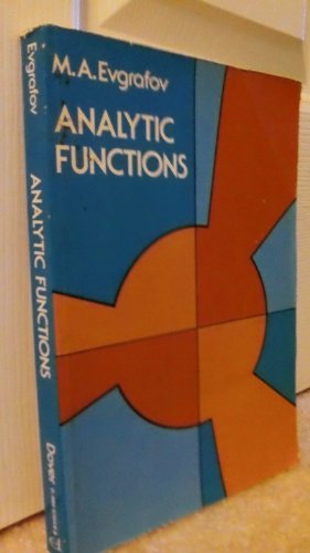 9780486636481: Analytic Functions (Tr. from Russian)