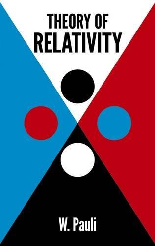 Imagen de archivo de Theory of Relativity (Dover Books on Physics) a la venta por medimops