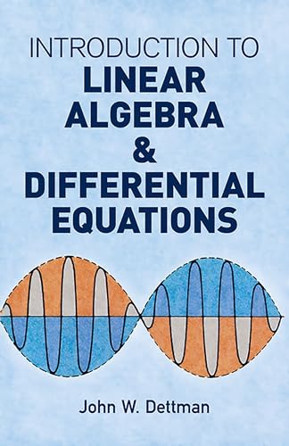 Stock image for Introduction to Linear Algebra and Differential Equations (Dover Books on Mathematics) for sale by SecondSale