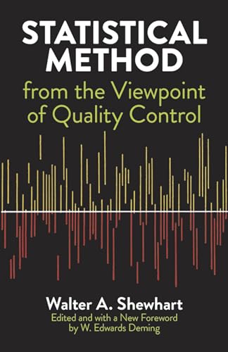 Beispielbild fr Statistical Method from the Viewpoint of Quality Control (Dover Books on Mathematics) zum Verkauf von Half Price Books Inc.