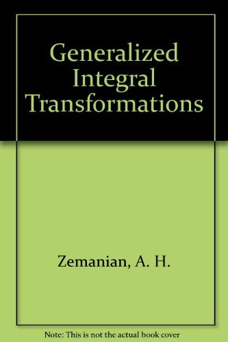 Imagen de archivo de Generalized Integral Transformations a la venta por Better World Books