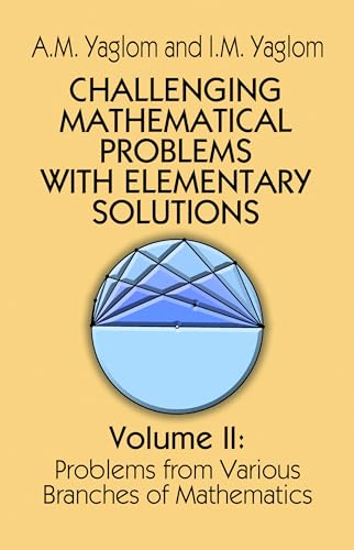 Imagen de archivo de Challenging Mathematical Problems With Elementary Solutions (Volume 2) a la venta por Goodwill Books