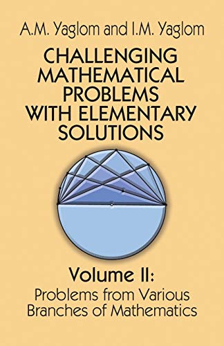 Stock image for Challenging Mathematical Problems With Elementary Solutions (Volume 2) for sale by Goodwill Books