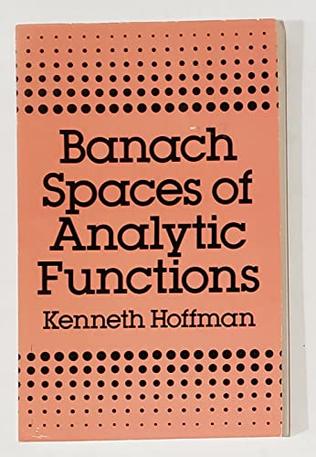 Stock image for Banach Spaces of Analytic Functions for sale by ThriftBooks-Dallas