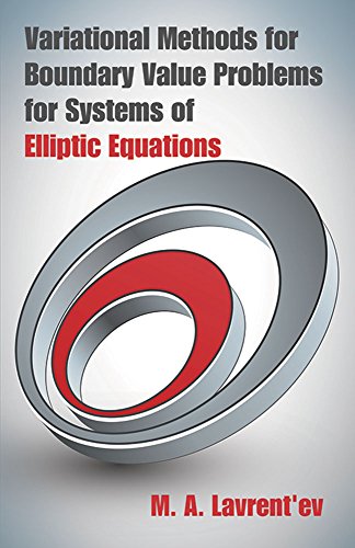 Imagen de archivo de Variational Methods for Boundary Value Problems for Systems of Elliptic Equations a la venta por Better World Books