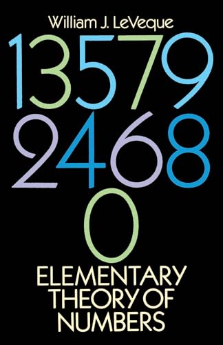 9780486663487: Elementary Theory of Numbers (Dover Books on MaTHEMA 1.4tics)